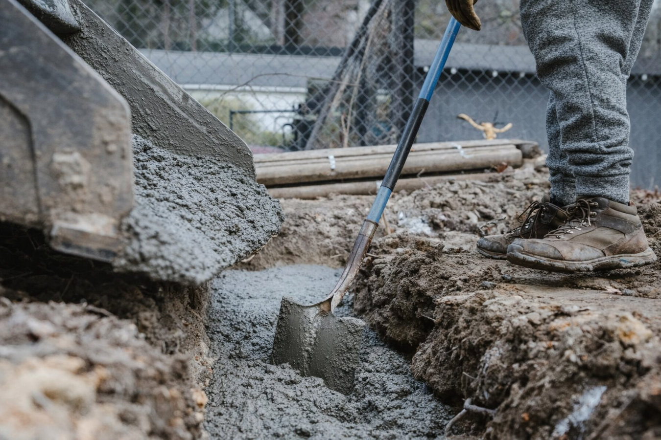 Concrete footings